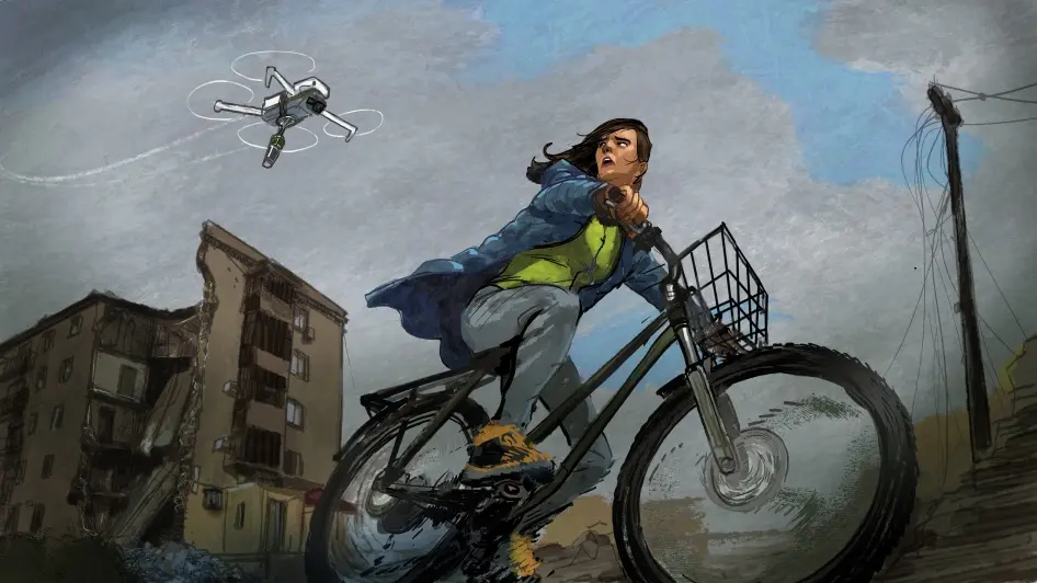 202505eca ukraine kherson russiandrones illustration