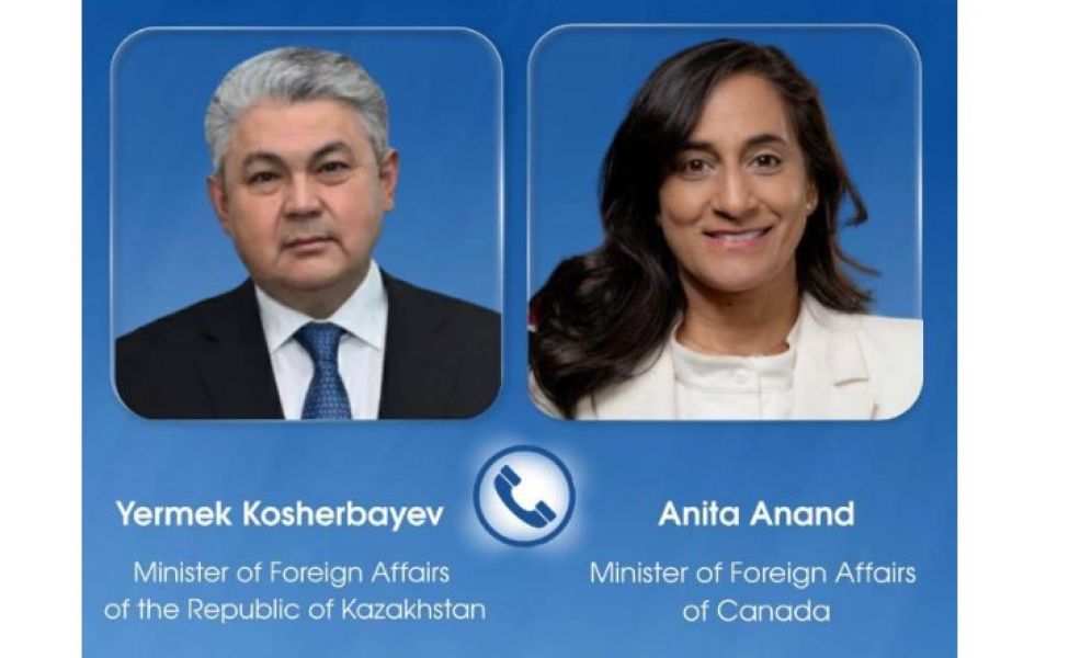 Главы МИД Казахстана и Канады подтвердили курс на дальнейшее укрепление двустороннего партнёрства 1 4e0d3adc5e2ecf70f40b158a0055907dbd831c34